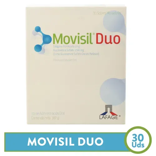 Movisil Duo 10g 1500mg x 30 Sobres