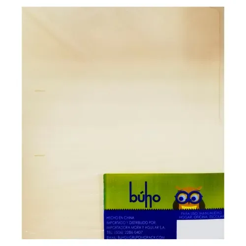Folder Manila Buho Carta Pq10