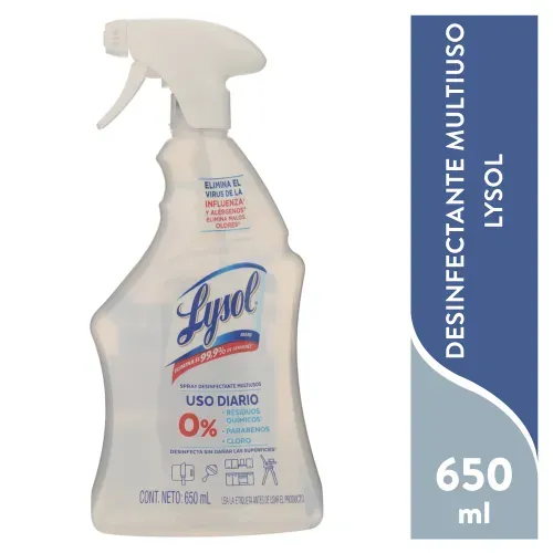 Desinfectante Lysol Multiusos Rociador -650ml