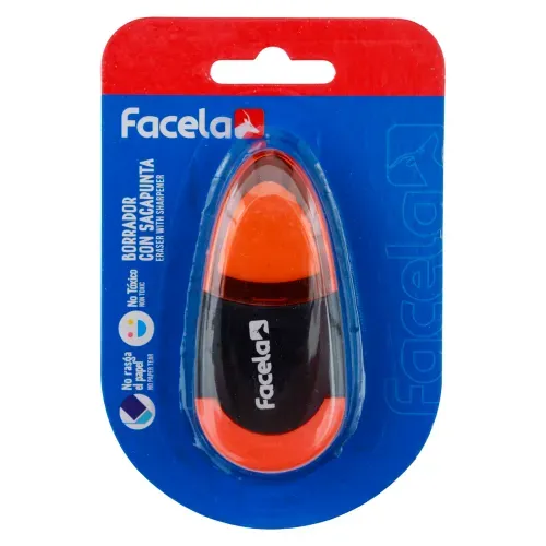 Bl Borrador Y Sacapunta 2 En 1 Blister