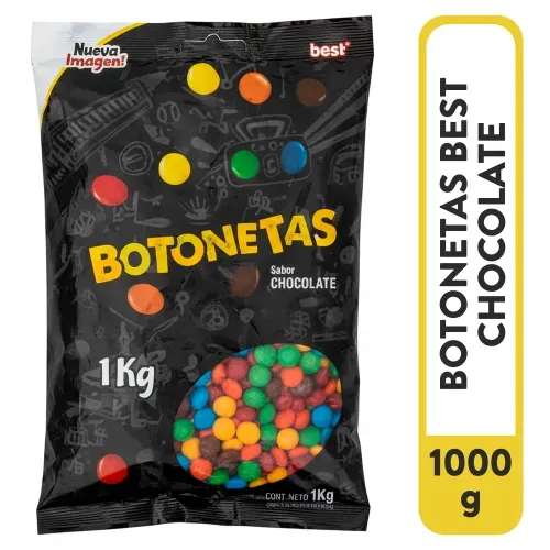 Botonetas Best Chocolate 1000 g