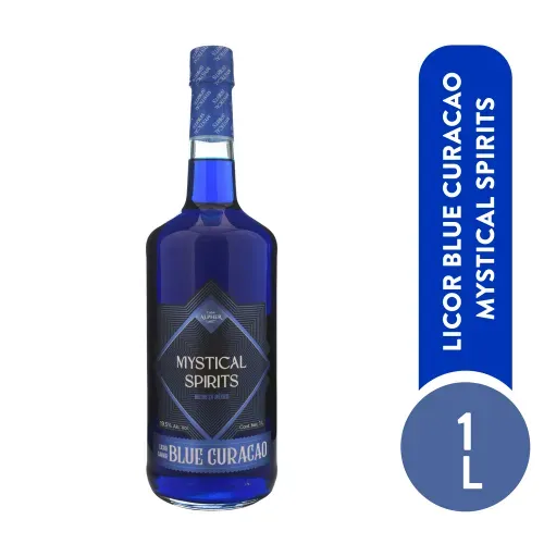Licor Curacao Mystical Spirits 1000 Ml