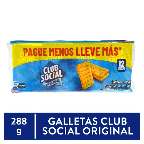 Galleta Club Social Original 288 Gr