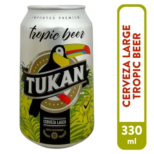 Cerveza Tukan Tropic Beer Lata -330ml