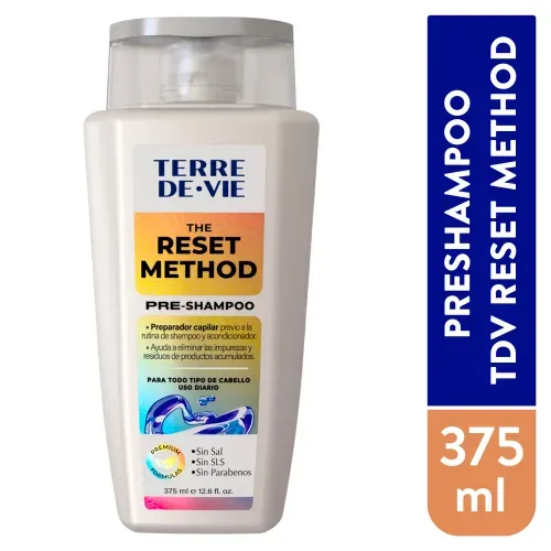 Terre De Vie Preshamp Reset Method 375ml