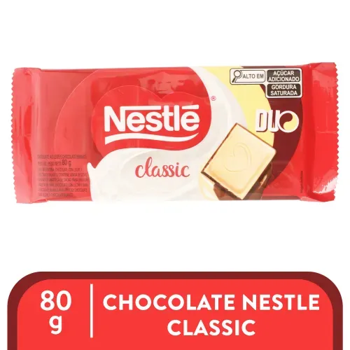 Chocolate Nestlé Classic Duo - 80 g