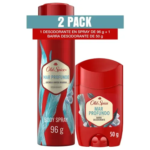 2 Pack Old Spice Spray Barra