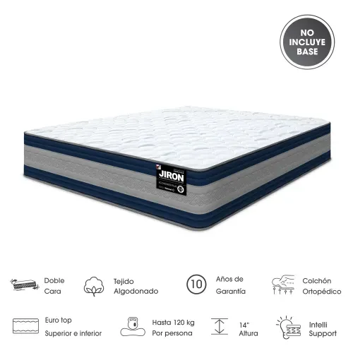 Colchón Queen Jiron Econo Plus Ortopédico
