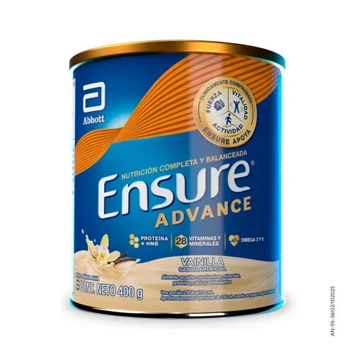 Complemento Ensure Advance vainilla - 400 g