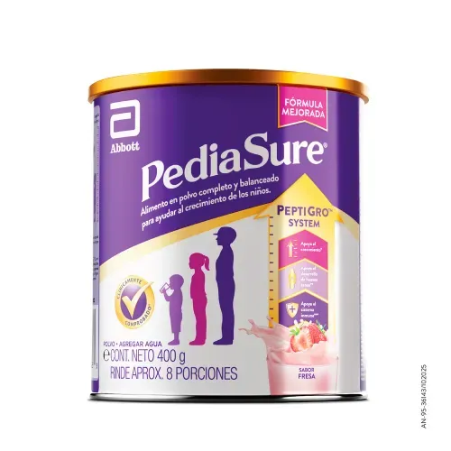 Alimento en polvo Pediasure sabor fresa - 400 g