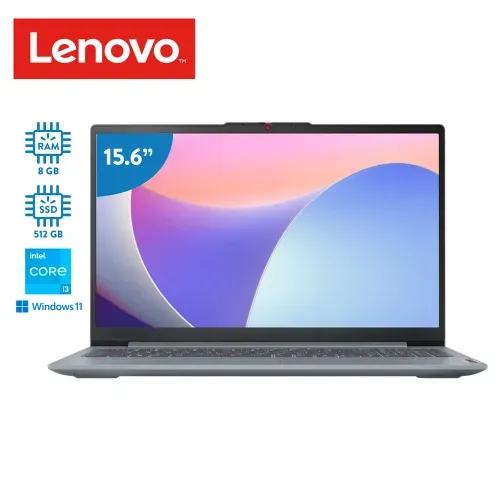 Laptop Lenovo procesador Intel Core i3 8GB RAM  512GB almacenamiento
