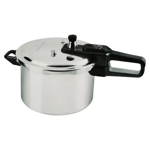 Olla de Presión Black+Decker color plata 7 L
