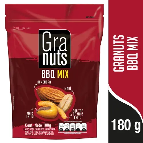 Mezcla Granuts BBQ Mix - 180 g