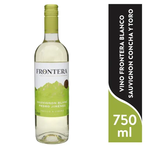 Vino Frontera blanco sauvignon concha y toro - 750 ml