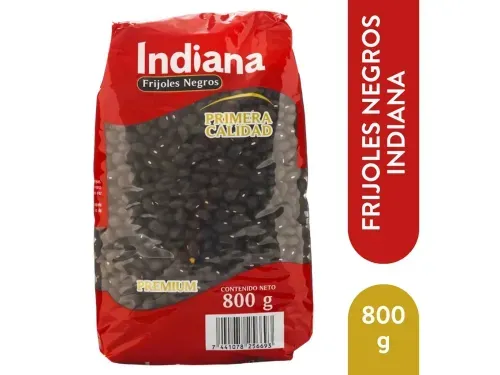 Frijoles Indiana Premium Negros - 800 g