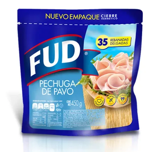 Pechuga Fud de pavo zipack de 35 rebanadas - 450 g