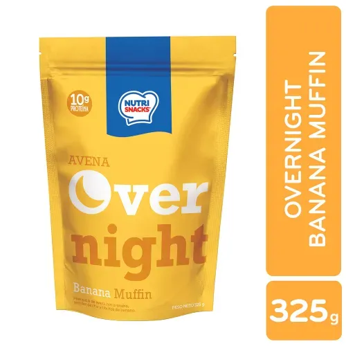 Avena Nutrisnacks Overnight Banana Muffin - 325 g
