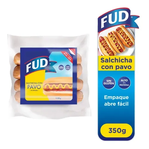 Salchicha Fud con Pavo - 350 g