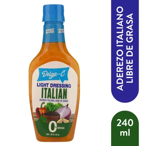 Aderezo italiano Delga-C Light  – 240 g