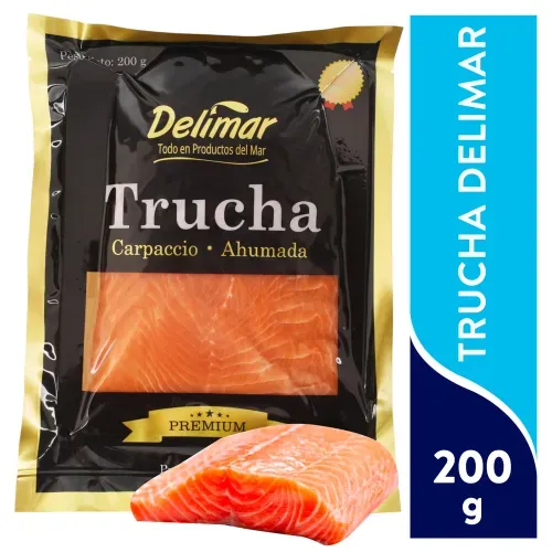 Trucha Delimar ahumada -200 g