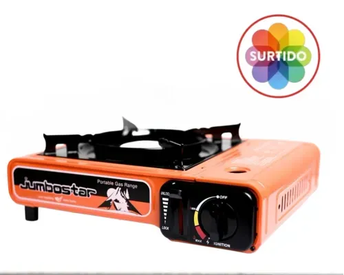 Cocina de gas JumboStar portátil para camping