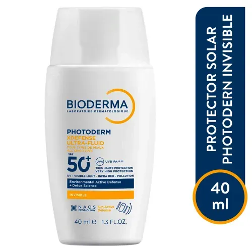Ptd Xdefense Ultr Fluid Spf50 Invi 40 ml