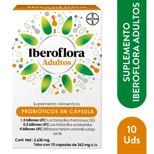 Iberoflora Adultos Vial X10cap Unidad