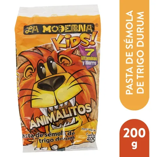 Pasta Animalitos La Moderna 200gr