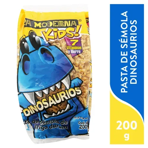 Pasta Dinosaurios La Moderna 200gr