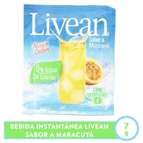 Bebida Livean Maracuya 7g