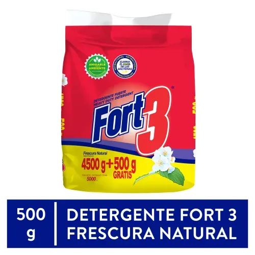 Det Polvo Fort 3 Fresc Natu Promo 5000g