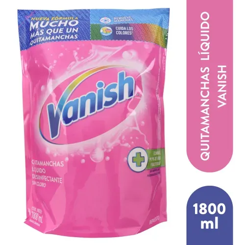 Quitamanchas Vanish Liquid Color 1800ml