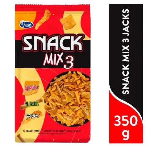 Snack Mix 3 Jacks 350gr