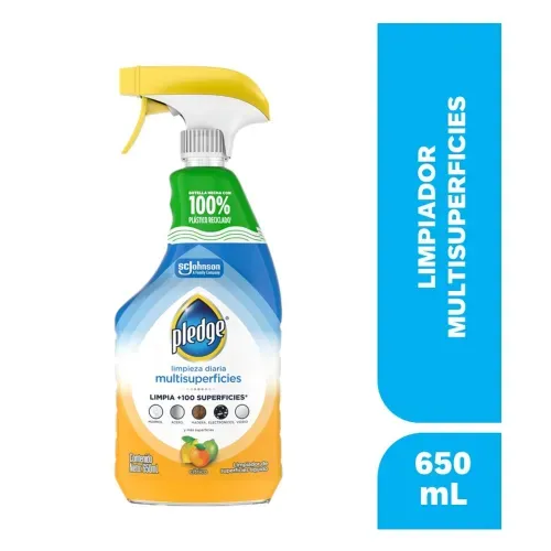 Limpiador Multisuperficies Pledge Cítrico - 650 ml