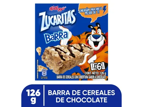 Barras de Cereal Kelloggs Zucaritas - 126 g