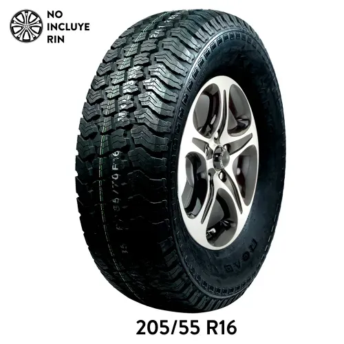 Llanta para auto Kumho Tire, medidas: 205/55 Rin 16