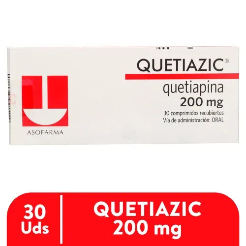 Quetiazic 200 X 30