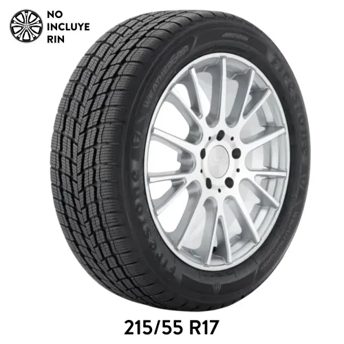 Llanta para auto Firestone, medidas: 215/55 Rin 17