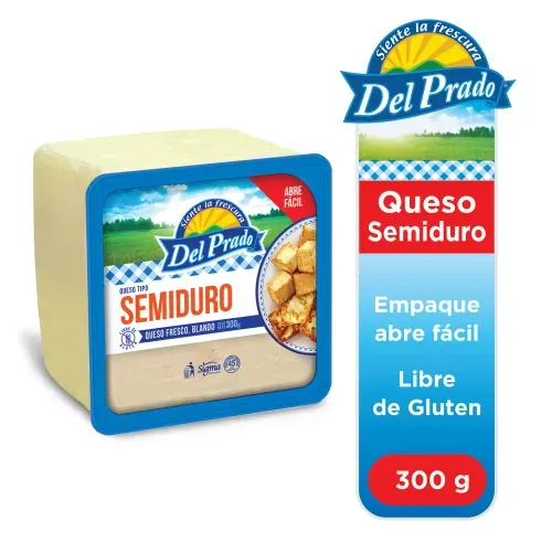 Queso fresco Del Prado semiduro - 300 g