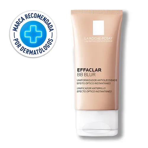 BB CREAM CON SPF 24 PIEL MIXTA A GRASA EFFACLAR BB BLUR LA ROCHE POSAY 30 ML
