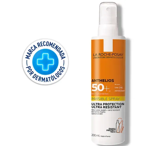 PROTECTOR SOLAR CORPORAL ANTHELIOS SPRAY SPF 50+ LA ROCHE POSAY 200 ML