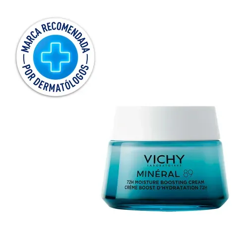 Vichy Mineral 89 crema hidratante 72hrs hidratación intensa 50ml