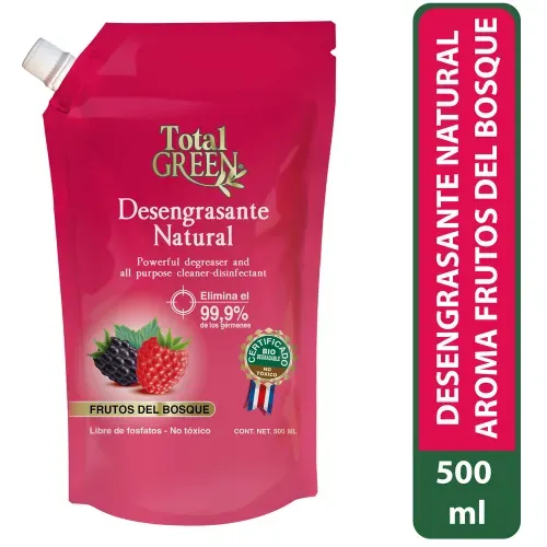 Desengrasante natural Total Green aroma frutos del bosque - 500 ml