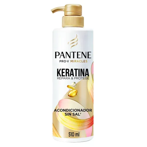 Acondicionador reparador Pantene con keratina - 510 ml
