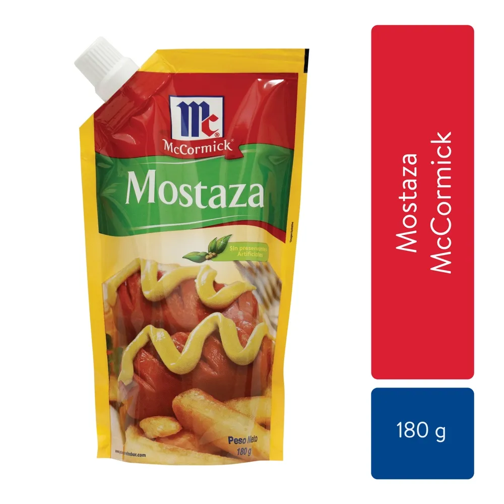 Mccormick Mostaza 180 g