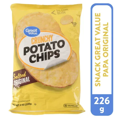 Papas Tostadas Great Value Sabor Original - 226 g