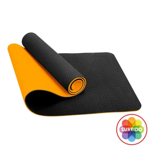 Mat de yoga Athletic Works, anti deslizante -183x61 cm