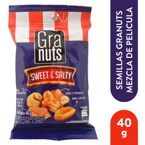 Semillas Granuts Mezlca De Pelicula 40g