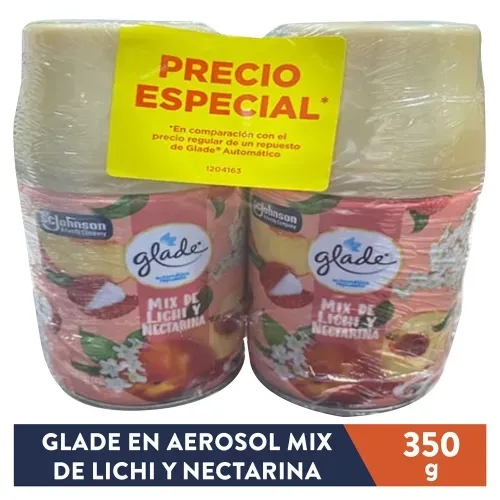 Glade Aspray 2pack Nectarine 350g