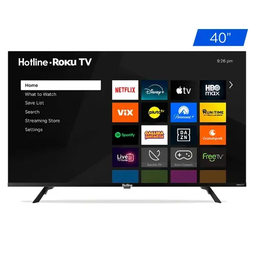 Pantalla Hotline QLED Roku - 40 Pulgadas